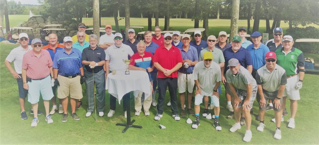 golfers at a golf outing