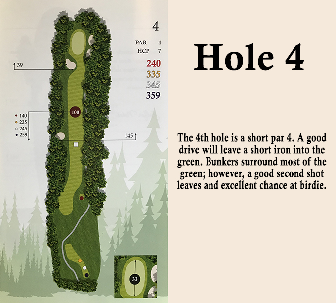 hole 4 overview